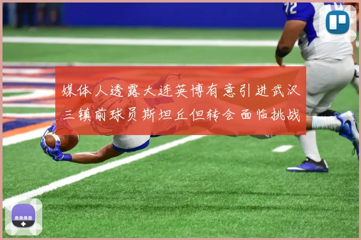 媒体人透露大连英博有意引进武汉三镇前球员斯坦丘但转会面临挑战
